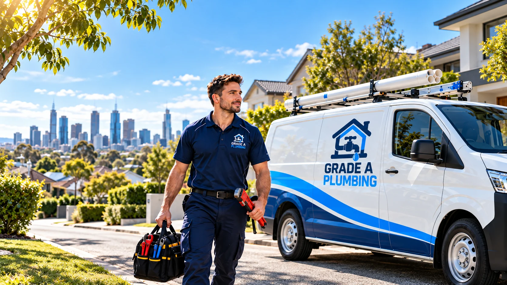 Illustrative Melbourne service-area concept image